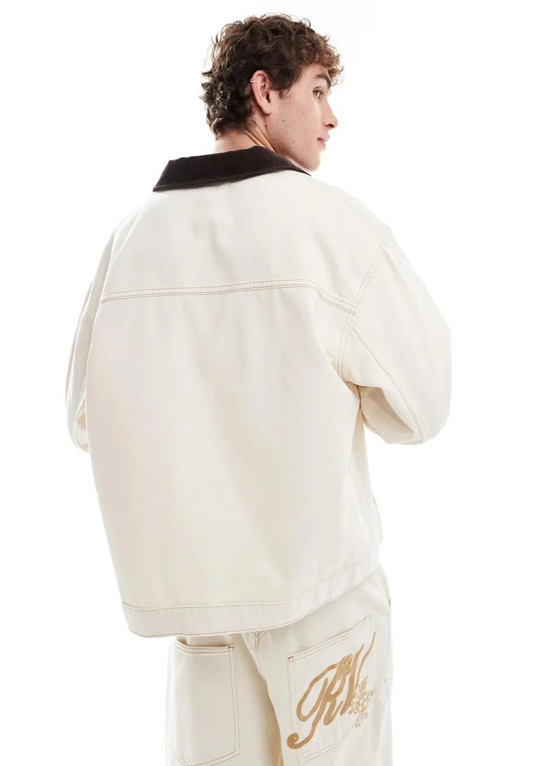 Reclaimed Vintage Reclaimed Vintage unisex denim jacket co-ord in st
