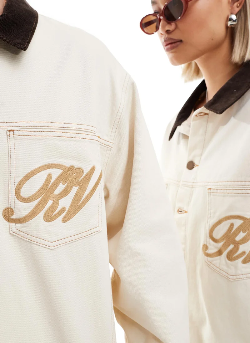 Reclaimed Vintage Reclaimed Vintage unisex denim jacket co-ord in st
