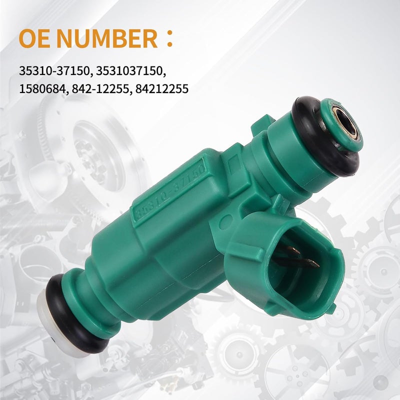 AISHAN 6PCS Fuel Injectors 4 Holes for Hyundai and Kia Vehicles - Image 5