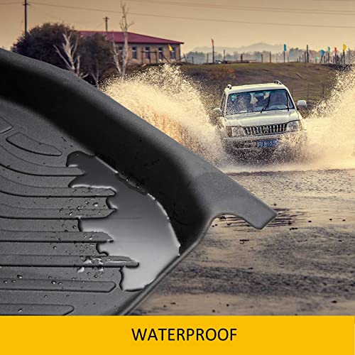 Wailtnb-Car Floor Mats & Cargo Trunk Liners Custom Fit for RAV4 2013-2018 (Not for Hybrid or Prime) All Weather Floor Mats for RAV4 Durable Floor Liners Accessories for RAV4 13-18 - Image 4