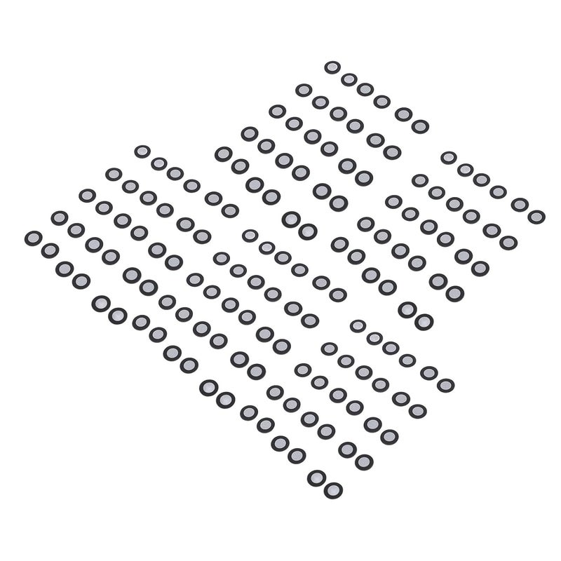 Reflective Dot Magnetic Targets 6mm ID 10mm OD 150PCS Adhesive Foil For 3D Scanning Positioning - Image 5