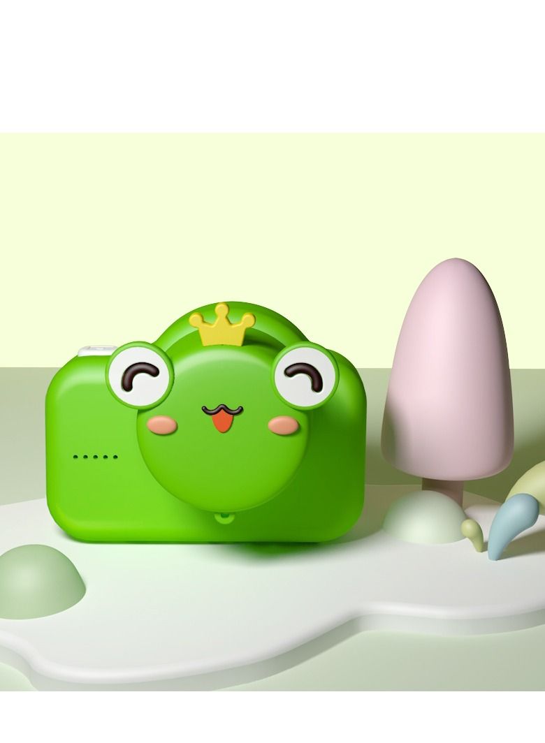 GULFLINK Kids Toy Digital Camera for Child Boys Girls Green frog - Image 2