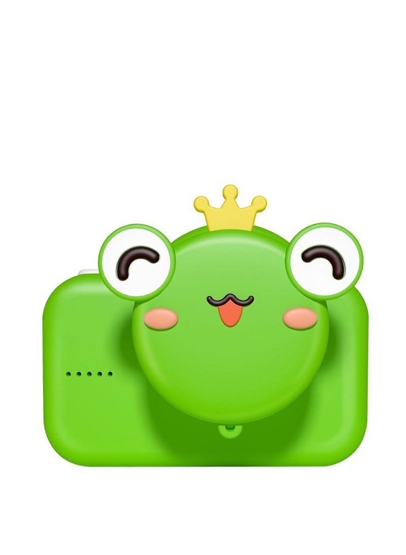 GULFLINK Kids Toy Digital Camera for Child Boys Girls Green frog - Image 1