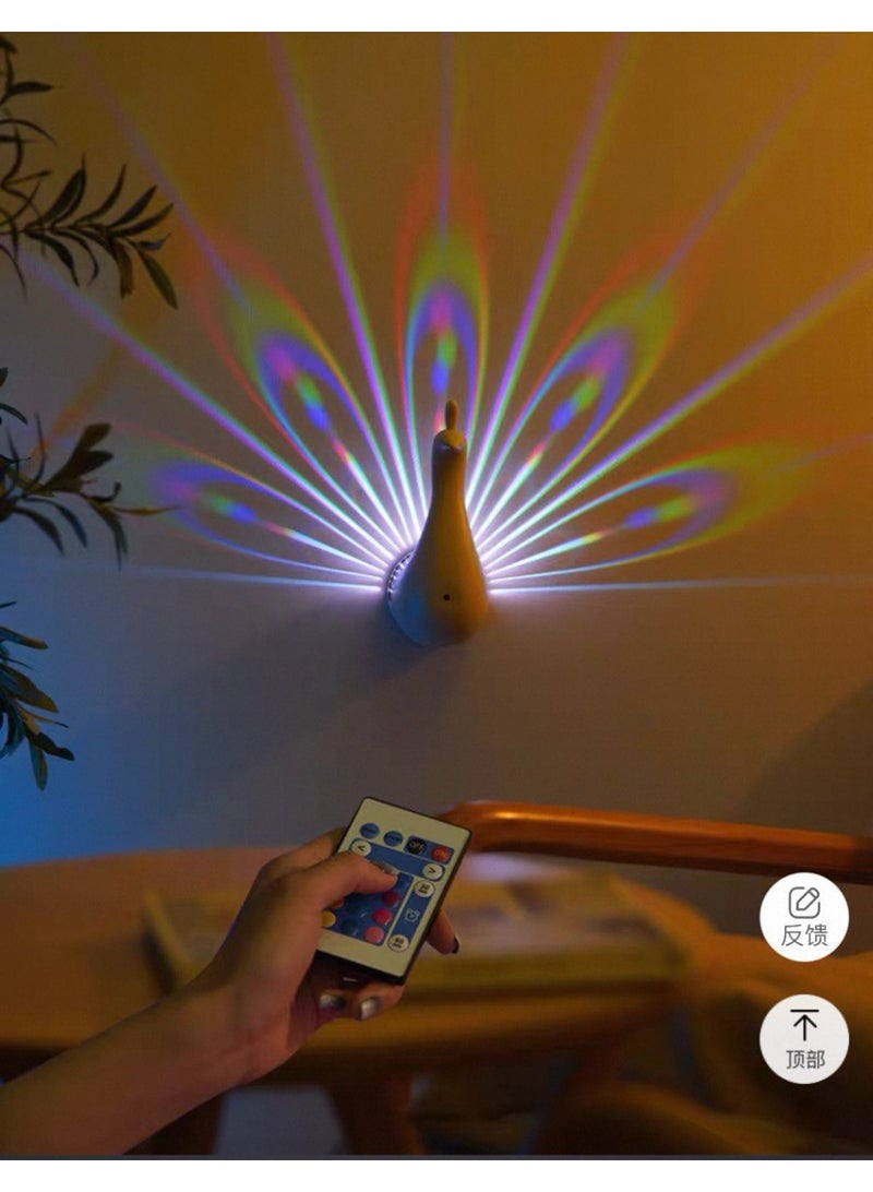 Peacock light with remote control - Image 3