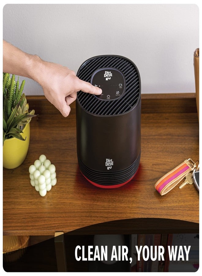 Dirt Devil Air Purifier Filter Replacement, 3-in-1 H13 HEPA Filtration, High-Efficiency Activated Carbon, White, Part # AD46000V, Dirt Devil Air Purifiers Filter Replacement - Image 4