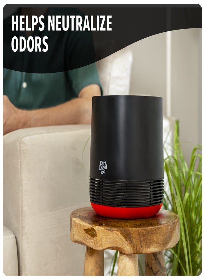 Dirt Devil Air Purifier Filter Replacement, 3-in-1 H13 HEPA Filtration, High-Efficiency Activated Carbon, White, Part # AD46000V, Dirt Devil Air Purifiers Filter Replacement - Image 2