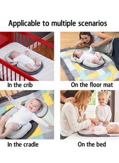 bbet Baby Lounger Pillow, Baby Pillows for Sleeping for Newborn, Baby Snuggle Nest Sleeper Lounger for Newborn with Soft & Breathable Head Support Pillow for Newborn Prevent Flat Head  - Image 4