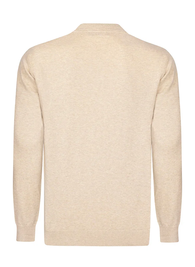 فيليكس هاردي Polo collar long sleeve jumper