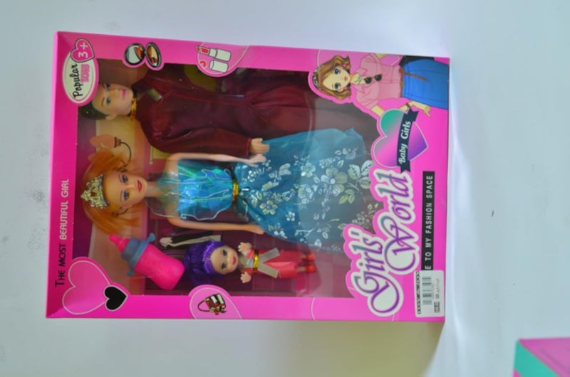 3 اي مجموعة دمية الموضة