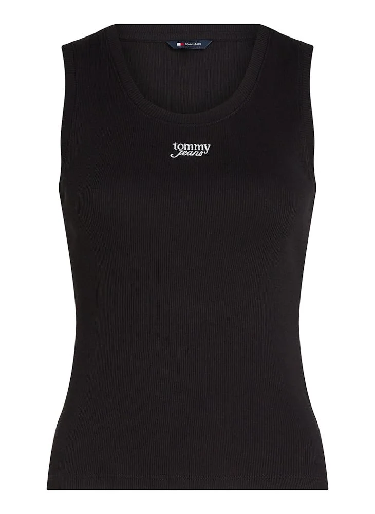 TOMMY JEANS Crew Neck Logo T-Shirt