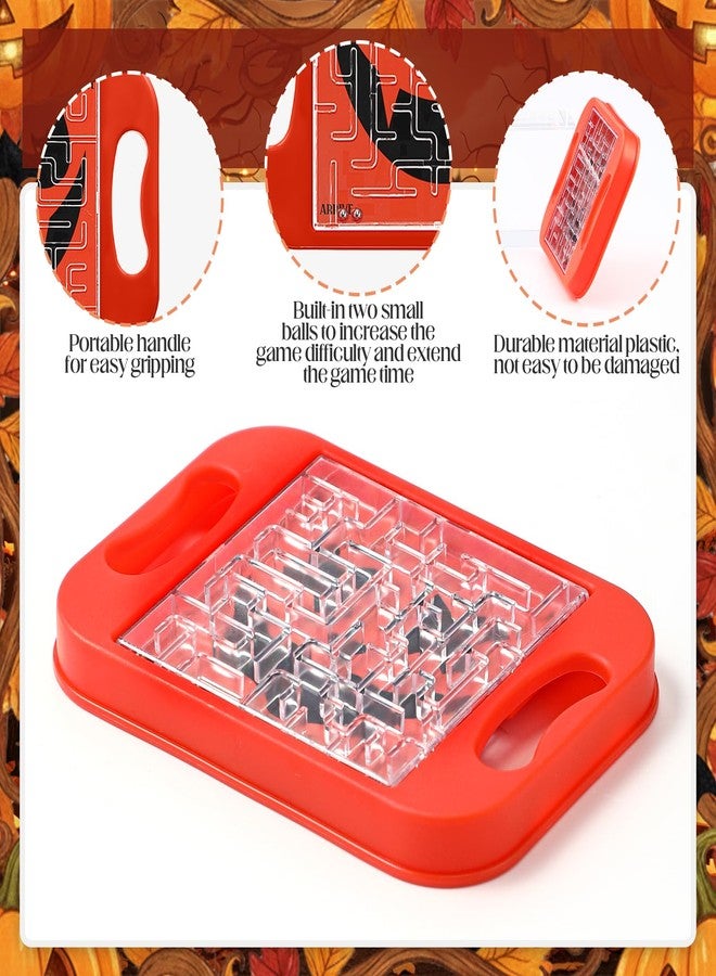 JellyArch Maze Puzzle Cube Bulk Christmas Maze Game Educational Cube Handheld Brain Teaser Puzzles Party Favor Christmas Party Favor for Kid Goodies Bag Exchange Gift(Halloween) - Image 3