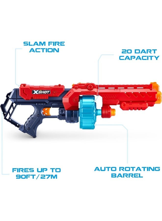 X-Shot بندقية ألعاب إكس شوت إكسل تيربو فاير بلستر لرصاص الفوم - Image 2