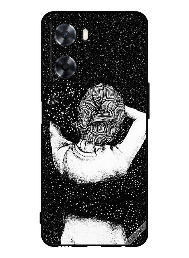 Covernex Protective Case Cover For Oppo A77 4G Night Imagination Of Doodle Girl - Image 1