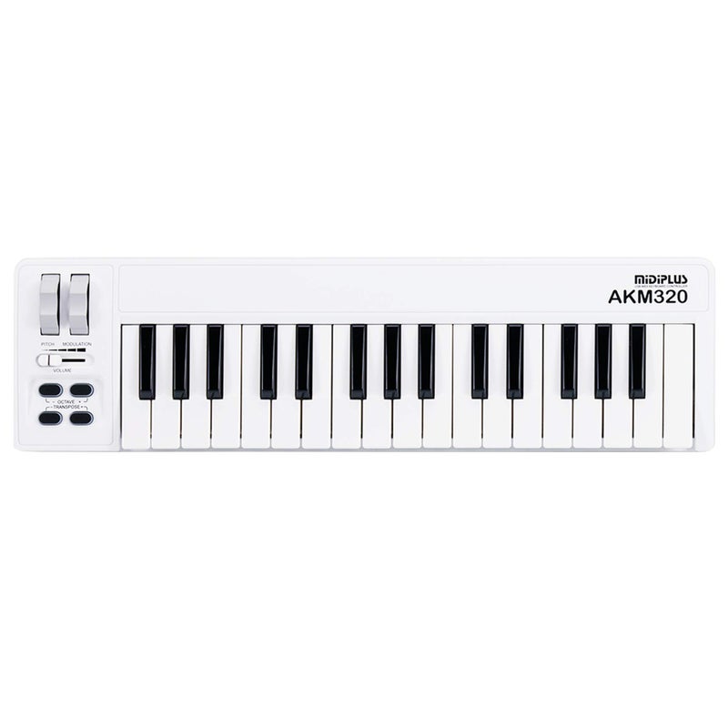 AKM320 MIDI Keyboard Controller white edition with Cubase LE 12