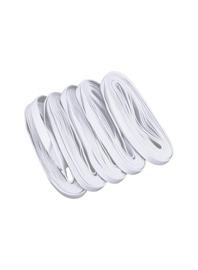 klarako Sewing Elastic Band Knit Elastic Straps 1/2 inch Wide Thickened Elastic Spool - Image 1