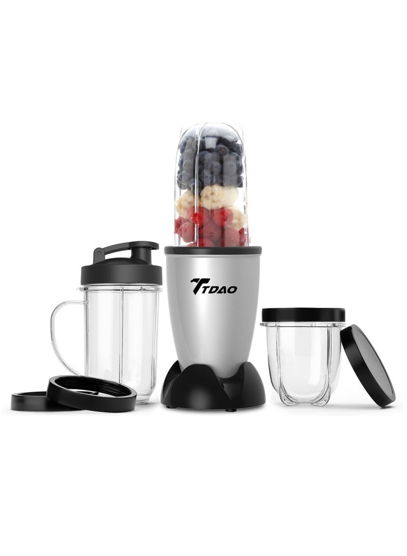 تداو خلاط/نظام خلط/عصارة عالي السرعة مكون من 10 قطع مع 3 أكواب مختلفة، خلاطات وعصارة بحجم شخصي - Image 2