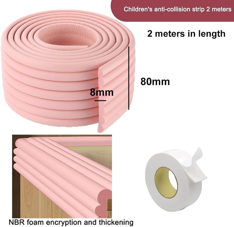 oldlaiben Safety Edge Corner Protector 2M - Foam Safety Strips for Baby and Furniture - Image 2