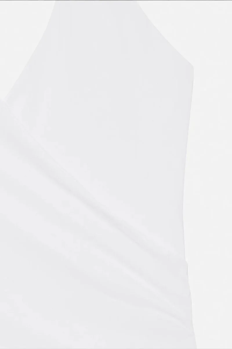 Dilvin White DILVIN Nylon Elastane Blouse for Women | Best Price UAE