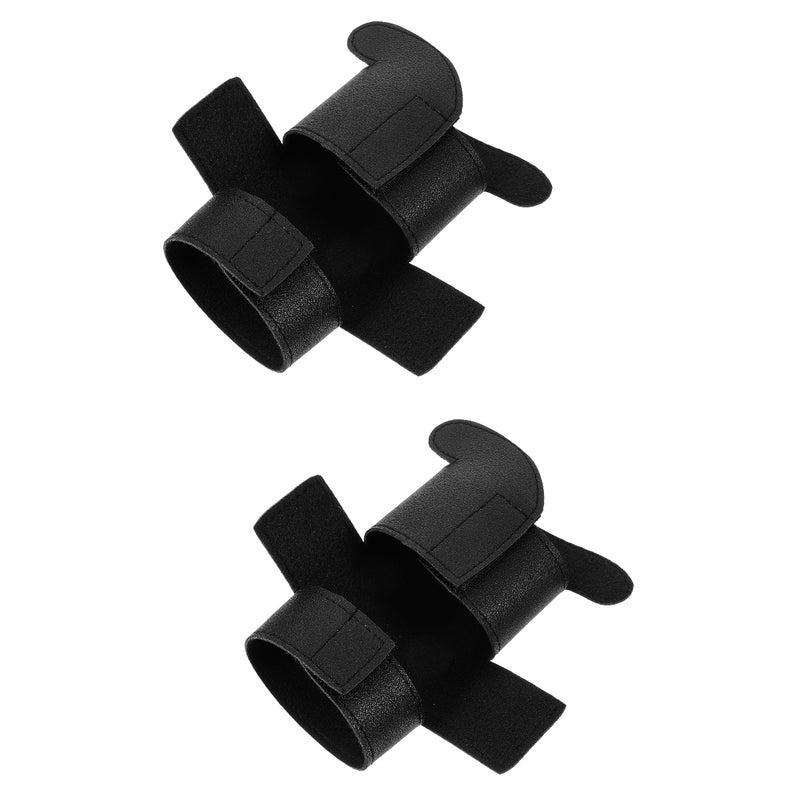 2pcs Trumpet Wrap Leather Trumpet Wrap Music Instrument Trumpet Protector Trumpet Guard - Image 1