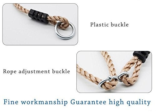 A AIFAMY Tree Swing, Hammock Hangings Safer Nylon Rope, Tree Swing Hanging Strap Kit(Holds Up to 650 Lbs.) -Pack of 2（Adjustable） - Image 5