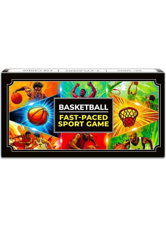 quokka Basketball Fast-Paced Card Game for Kids & Adults - 128 Cards & Easy Rules - Quick & Fun Matching Game - 2-8 Players - Ages 8+ - Perfect for Family Games Night, Travel & Parties - Image 1