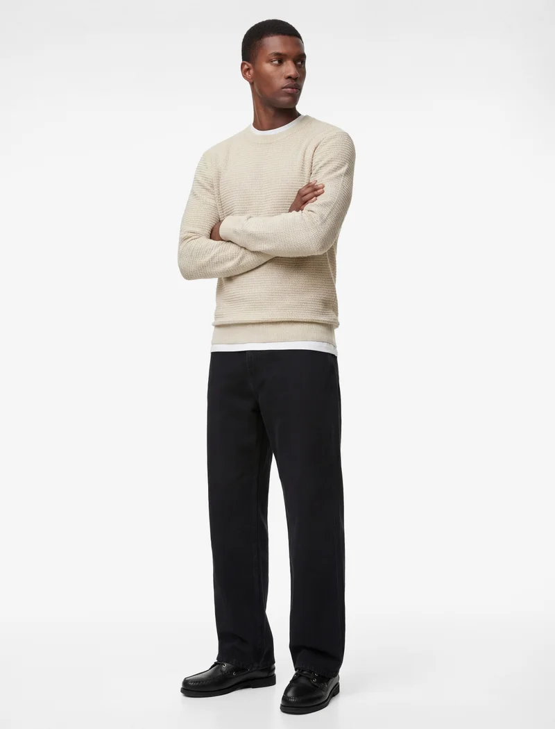 كوتون Crew Neck Sweatshirt