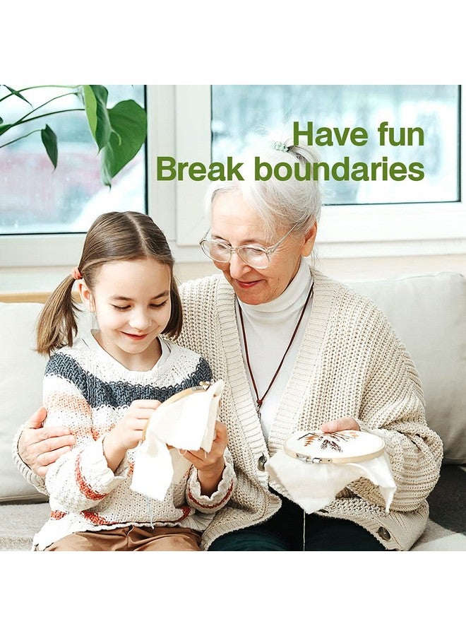 كايدو طقم تطريز كايدو مكون من 6 قطع، حلقة دائرية للتطريز المتقاطع، من 4 إلى 10 بوصات للتطريز والتطريز المتقاطع - Image 5