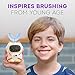 Bendi Sensory 360 Round UShaped Astronaut Design Mouthguard Electric Toothbrush for Kids Ages 27 Automatic Memory Function 5 Modes Toothbrush with Multiple Heads Kids Travel Essentials White - Image 4