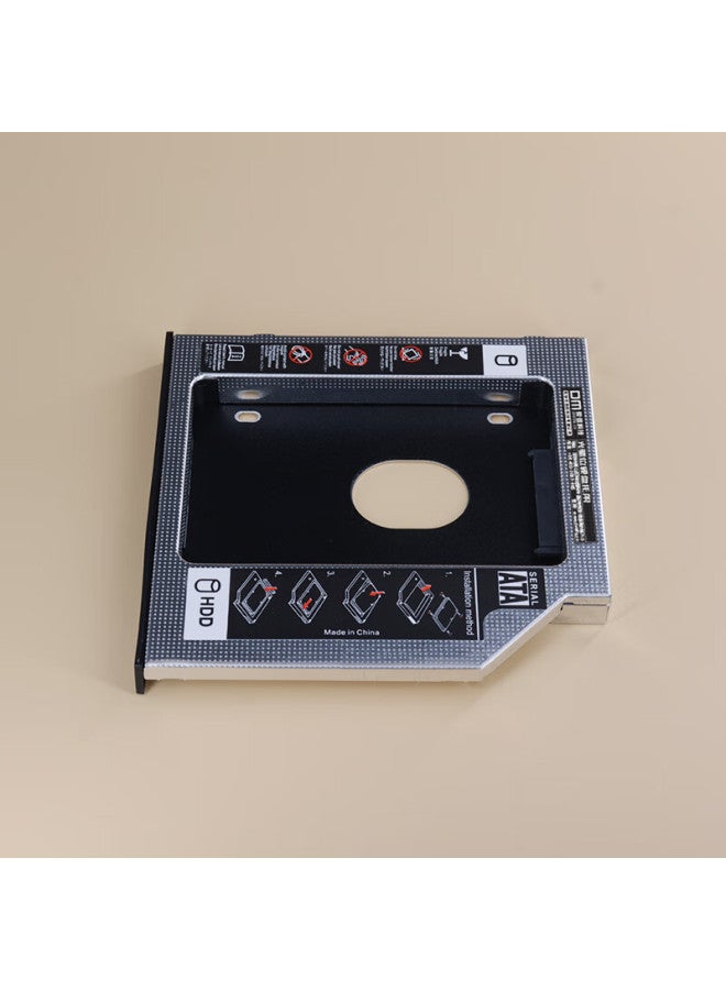 Dm Notebook Optical Drive Bracket, Sata Hard Drive Mount, 12.7mm Thick, 2.5-inch Ssd Bracket, Silver, Dw127s - Image 3