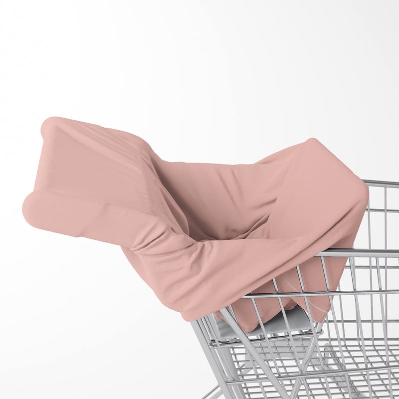 Natemia 4 in 1 Baby Car Seat Cover - Multi-Functional Stretchy & Soft Canopy, Nursing, Shopping Cart, & High Chair Cover - Image 4