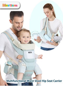 Baby Carrier, 6-in-1 Baby Strap with Waist Stool, Baby Wraps Carrier with Hip Seat for Breastfeeding, Adjustable Size Fits All - Adapt to Newborn, Infant and Toddler - pzsku/ZF0383E64F745E3550090Z/45/_/1738760553/df0b17a9-98c2-4b7d-a50d-62e191f1371b