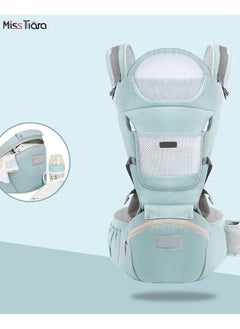 Baby Carrier, 6-in-1 Baby Strap with Waist Stool, Baby Wraps Carrier with Hip Seat for Breastfeeding, Adjustable Size Fits All - Adapt to Newborn, Infant and Toddler - pzsku/ZF0383E64F745E3550090Z/45/_/1738760560/665dfb9a-5b51-4544-8799-eee7a4db6321