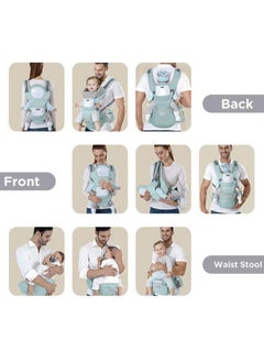 Baby Carrier, 6-in-1 Baby Strap with Waist Stool, Baby Wraps Carrier with Hip Seat for Breastfeeding, Adjustable Size Fits All - Adapt to Newborn, Infant and Toddler - pzsku/ZF0383E64F745E3550090Z/45/_/1738760614/cf6b9503-aa4f-413d-a1eb-66b9650410a5