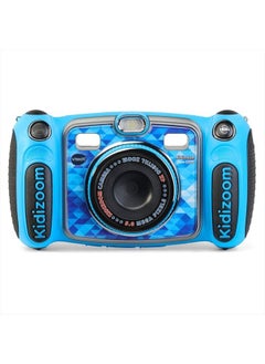 vtech Kidizoom Duo 5.0 Deluxe Digital Selfie Camera with MP3 Player and Headphones, Blue  - Image 2