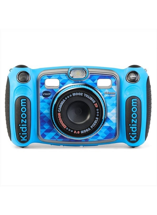 vtech - Kidizoom Duo 5.0 Deluxe Digital Selfie Camera with MP3 Player and Headphones, Blue - Image 1