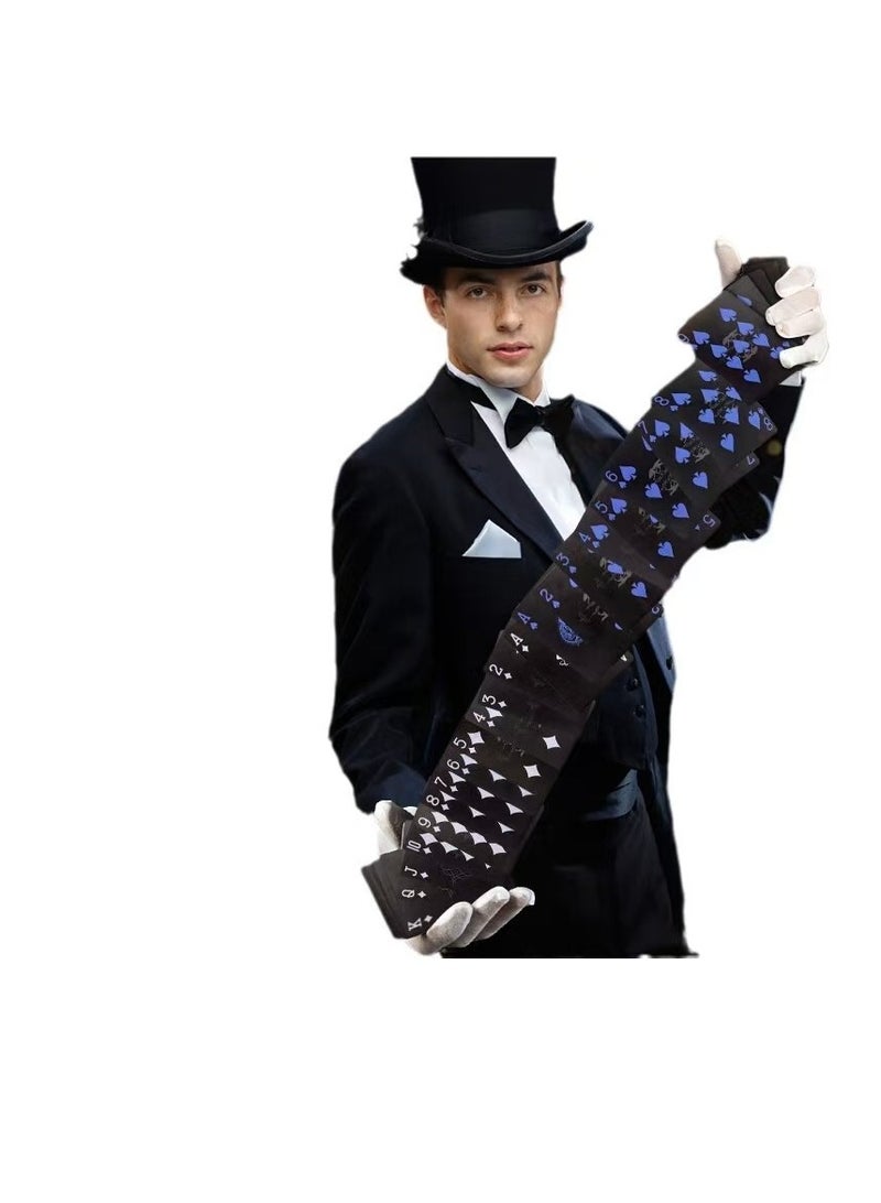 general Magic performance props in gold PVC playing cards  pattern playing cards playing card games party board games waterproof plastic playing cards - Image 2