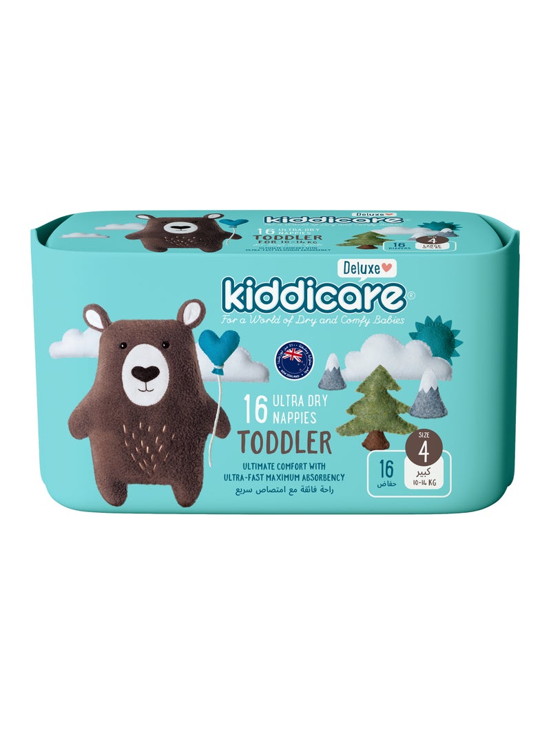 Kiddicare Deluxe Toddler Diapers Size 4 - Image 1