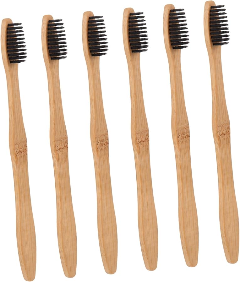 Safigle 20 فرشاة أسنان ذات شعيرات ناعمة محمولة للسفر والعناية اليومية بالفم - Image 2