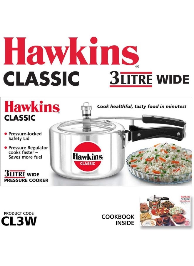 3 LitersLiters Hawkins Classic 3L (Wide) Aluminium Inner Lid Pressure Cooker Silver - pzsku/ZF0389E0D3834F427D362Z/45/_/1739212841/a1f46ac5-7f3f-44a4-b988-cb38715540a9