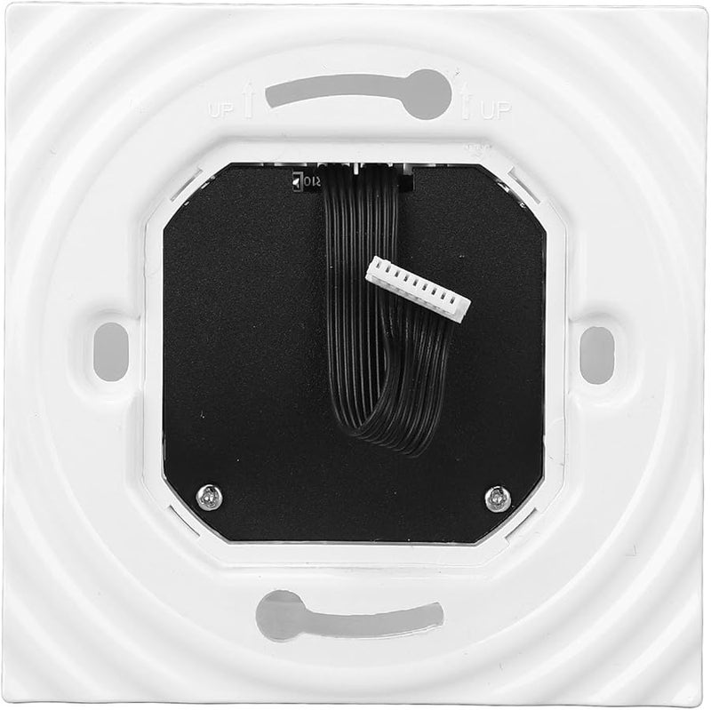 منظم حرارة ذكي قابل للبرمجة للتدفئة الأرضية وتكييف الهواء بشاشة عرض LED سوداء للتحكم في درجة الحرارة - Image 4