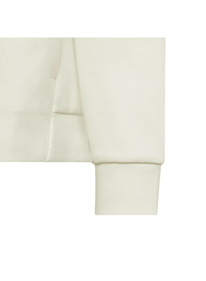 adidas adidas U Fi Logo Hd White Training Sweatshirts 7-8Y