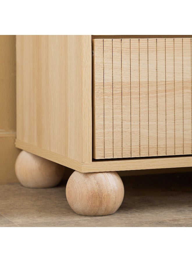 Home Box Island Chest of 5 Drawers in Natural Finish - Image 5