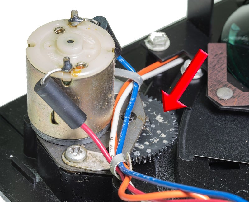 Micro 100 Main Drive Gear for Bell & Howell Cube Slide Projector - Image 3