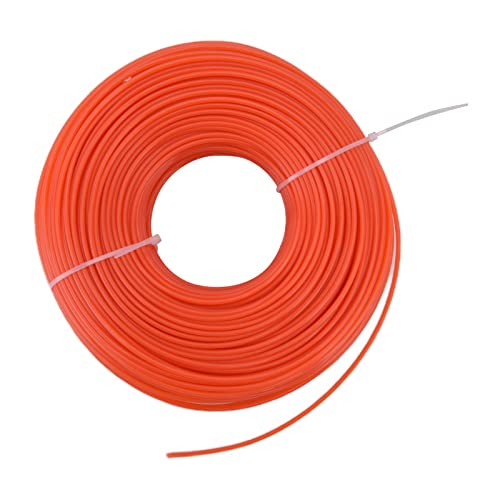 ELETR 3.0MM Square Trimmer Line (30FT) | Heavy-Duty Nylon Grass Cutting Line for Brush Cutter & Line Trimmer | High Performance Garden Trimmer String - Image 1
