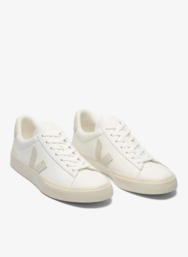Veja EXTRA WHITE NATURAL SUEDE Campo Low Top Sneakers for Men | Best Price UAE