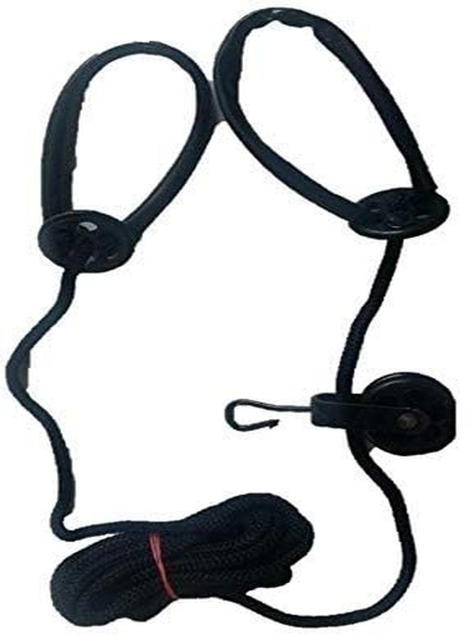 Acupunctoreum Pully And Rope Hand Shoulder Exerciser Hand Grip/Fitness Grip (Black) - Image 1