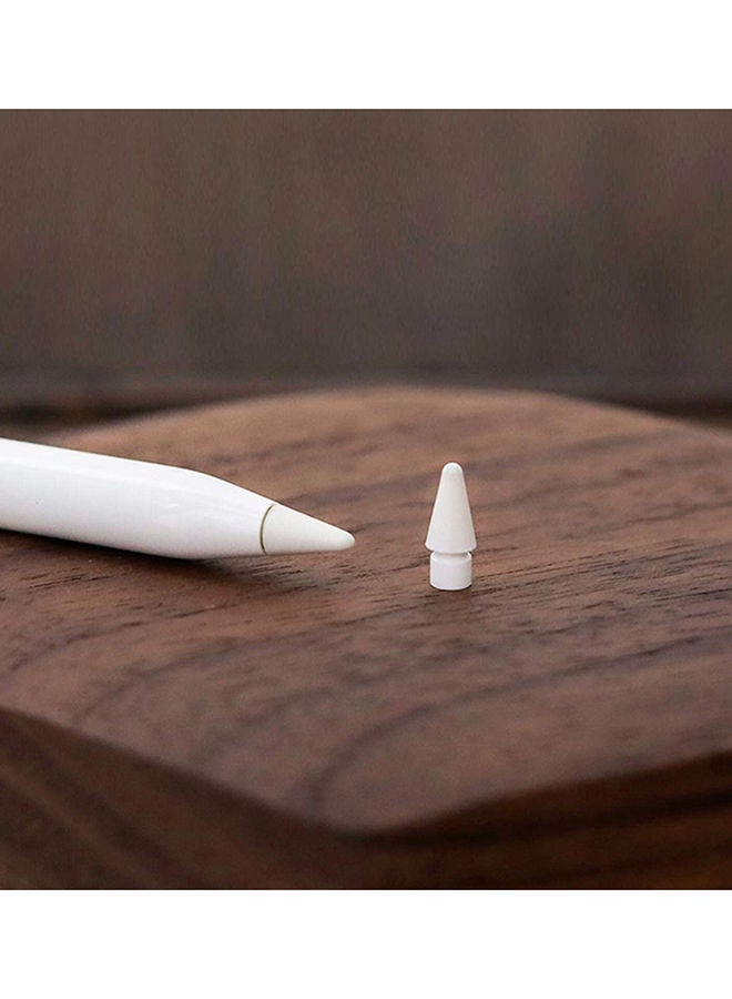 NIBEMINENT 4-Piece Replacement Nib Set For Apple Stylus Pen White  - Image 4
