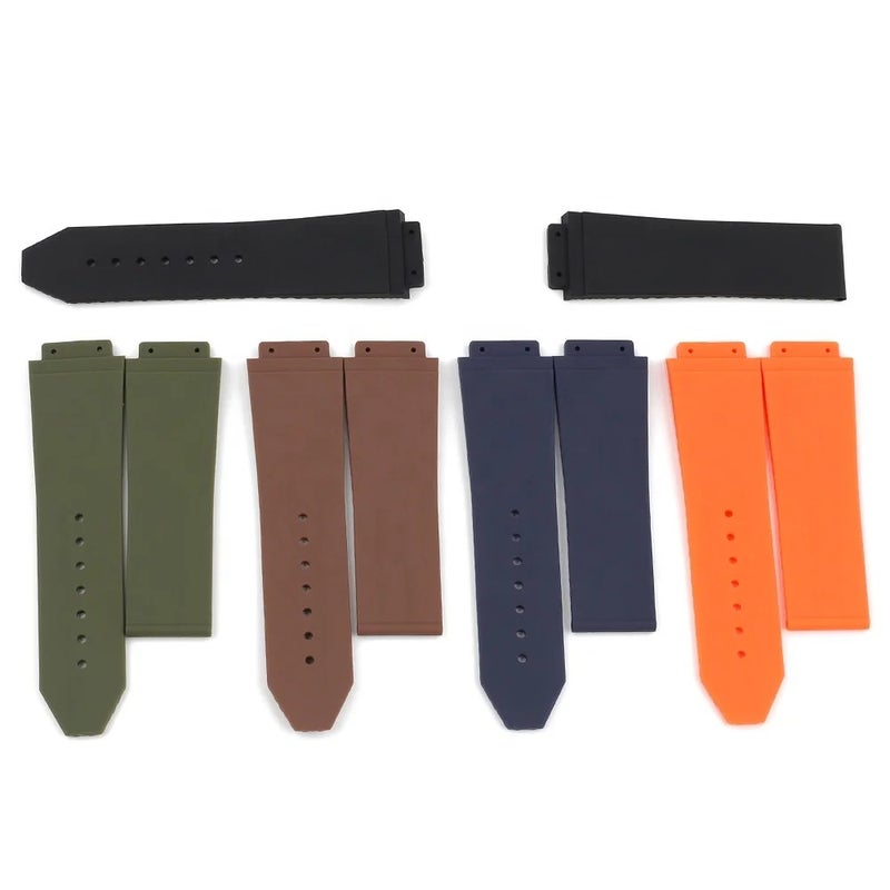 Bluejw Premium TPU Rubber Watch Strap - Sport Style Replacement Watch Band - Image 2