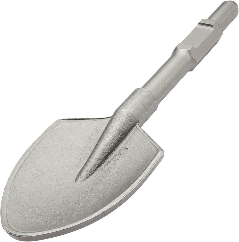 NEIKO 2627 Jack Hammer Bits, 1-1/8" Hex Shank Shovel Spade Chisel Bits for Demolition Hammers, 17.5" Long, Clay Spade Bit for Electric Jackhammer, Alloy Steel, Construction, Trenching, Landscaping - Image 1