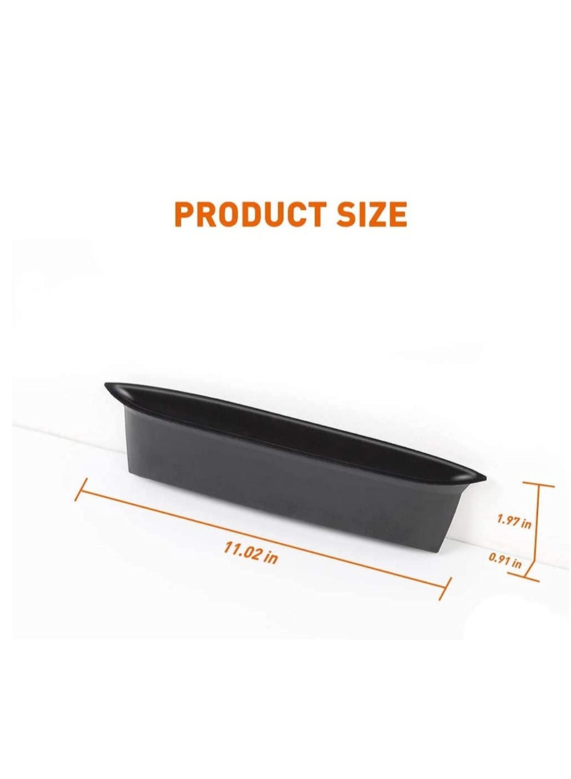 Jeep Wrangler JK JKU 2011-2018 Grab Tray Passenger Storage Organizer - Black Interior Accessory Box for 2/4 Door, Grab Handle - Image 5